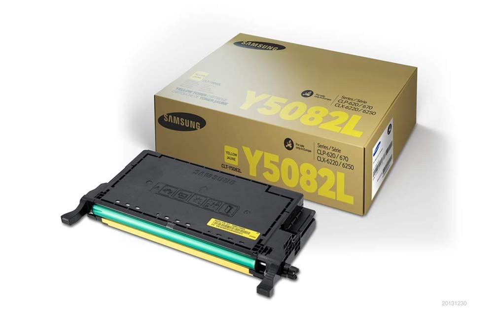 Best Value Samsung SU532A CLT-Y5082L High Yield Toner Cartridge, Yellow, Pack of 1