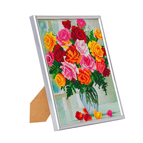 Crystal Art Flowers 21 x 25cm Picture Frame Kit CAM-24