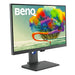 BenQ DesignVue PD2705Q - PD Series - LED monitor - 27" - 2560 x 1440 WQHD - IPS - 300 cd/m - 1000:1 - HDR10 - 5 ms - HDMI, DisplayPort, USB-C - speakers - dark grey