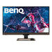 BenQ EW3280U - LED monitor - 32" - 3840 x 2160 4K UHD (2160p) @ 60 Hz - IPS - 400 cd/m - 1000:1 - 5 ms - 2xHDMI, DisplayPort, USB-C - speakers with subwoofer - black, metallic brown