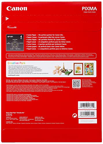 Canon GP 501 - Glossy photo paper - A4 (210 x 297 mm) - 170 g/m2 - 100 sheet(s)