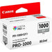 Canon PFI-1000 GY - 80 ml - grey - original - ink tank - for imagePROGRAF PRO-1000