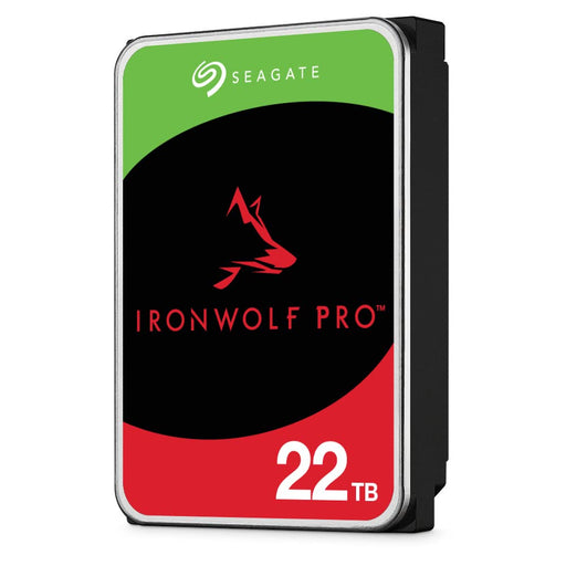 Seagate IronWolf Pro ST22000NA_GEN_NOTAX01 - Hard drive - 22 TB - internal - 3.5" - SATA 6Gb/s - 7200 rpm - buffer: 512 MB - with 3 years Seagate Rescue Data Recovery