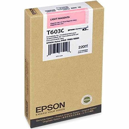 Epson T603C - Print cartridge - 1 x light magenta