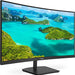 Philips E-line 241E1SCA - LED monitor - curved - 24" (23.6" viewable) - 1920 x 1080 Full HD (1080p) @ 75 Hz - VA - 250 cd/m? - 3000:1 - 4 ms - HDMI, VGA - speakers - textured black