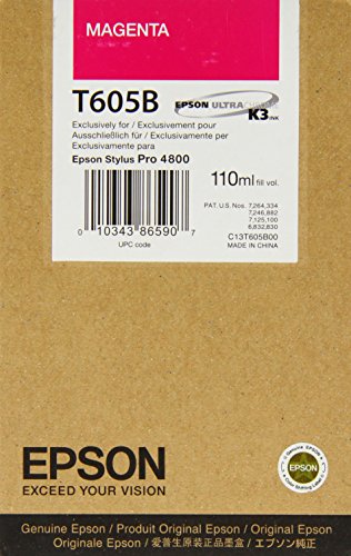 Epson T605B - Print cartridge - 1 x magenta