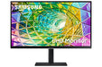 Samsung S27A800NMU - S80A Series - LED monitor - 27" - 3840 x 2160 4K @ 60 Hz - IPS - 300 cd/m? - 1000:1 - HDR10 - 5 ms - HDMI, DisplayPort - black