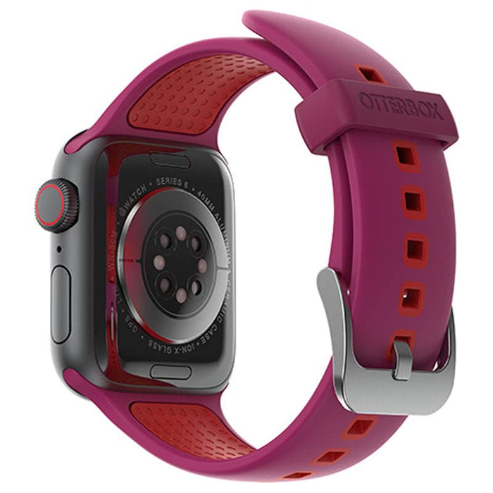 OtterBox – Armband für Smartwatch – Pulse Check (dunkelrosa/rot) – für Apple Watch (38 mm, 40 mm)