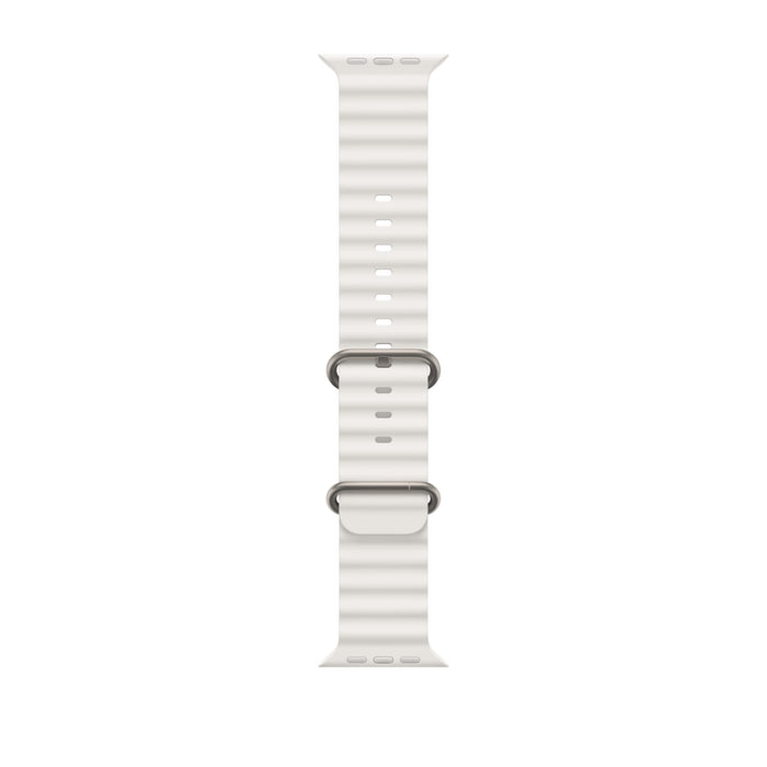 Apple - Band for smart watch - 49 mm - 130-200 mm - white