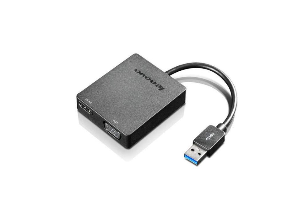 Best Value Lenovo Universal USB 3.0to VGA/HDMI Adaptor