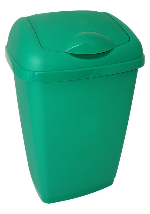 Best Value Bentley Industrial 50 Litre Flip Top Bin - Green