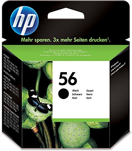 Best Value HP C6656AE 56 Original Ink Cartridge, Black, Pack of 1