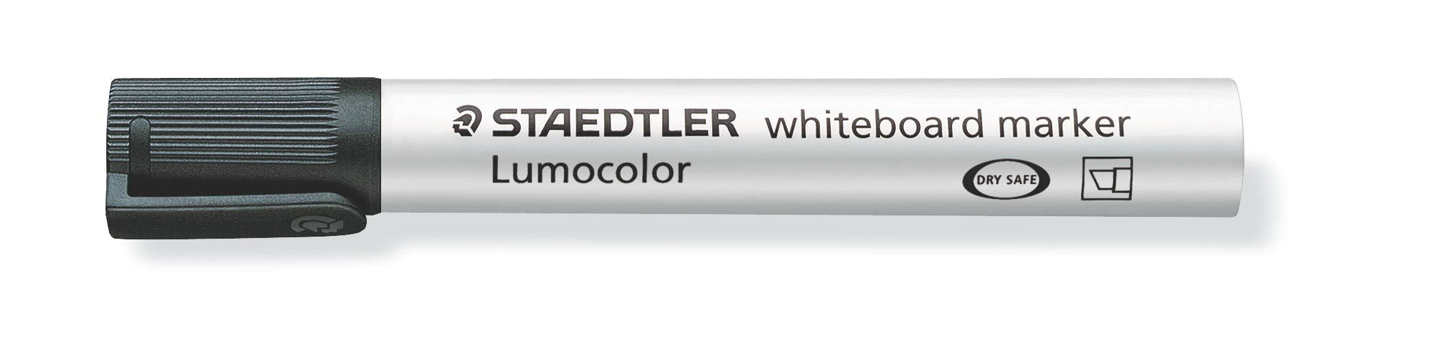 Best Value Staedtler Lumocolor Whiteboard Marker 351 B-9 with Chisel Tip - Black, Pack of 10