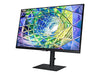 Samsung S27A800UNU - S80UA Series - LED monitor - 27" - 3840 x 2160 4K @ 60 Hz - IPS - 300 cd/mï¿½ - 1000:1 - HDR10 - 5 ms - HDMI, DisplayPort, USB-C - speakers - black