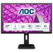 AOC 27P1 - LED monitor - 27" - 1920 x 1080 Full HD (1080p) @ 60 Hz - IPS - 250 cd/m - 1000:1 - 5 ms - HDMI, DVI, DisplayPort, VGA - speakers