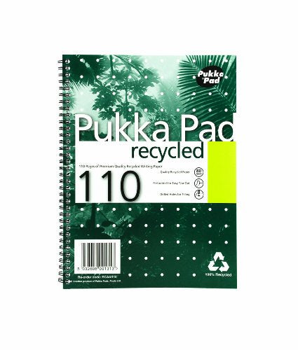 Best Value Pukka Pad, Recycled Pad A4