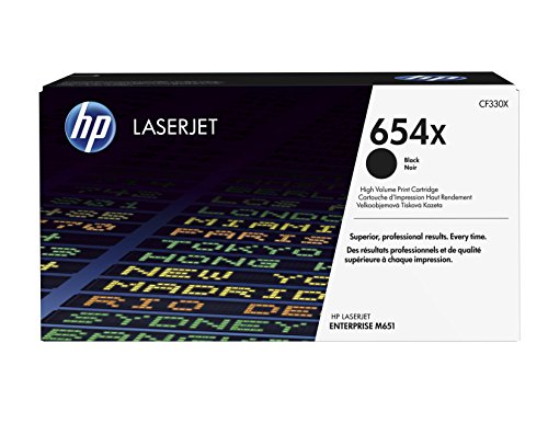 HP 654X Toner Cartridge CF330X Black Extra Capacity