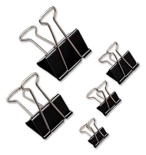 Best Value Essentials whitecroft Foldback clips 50mm Black Ref 23761