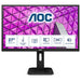 AOC 27P1 - LED monitor - 27" - 1920 x 1080 Full HD (1080p) @ 60 Hz - IPS - 250 cd/m - 1000:1 - 5 ms - HDMI, DVI, DisplayPort, VGA - speakers