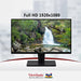 ViewSonic VA2215-H - LED monitor - 22" (21.5" viewable) - 1920 x 1080 Full HD (1080p) @ 75 Hz - VA - 250 cd/m² - 3000:1 - 5 ms - HDMI, VGA