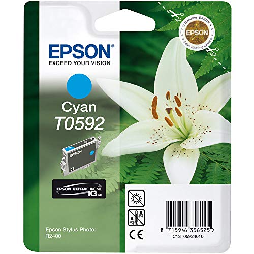 Epson T0592 - Print cartridge - 1 x cyan