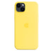 Apple - Back cover for mobile phone - MagSafe compatibility - silicone - canary yellow - for iPhone 14 Plus