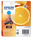 Epson 33 - 4.5 ml - cyan - original - blister - ink cartridge - for Expression Home XP-635, 830, Expression Premium XP-530, 540, 630, 635, 640, 645, 830, 900