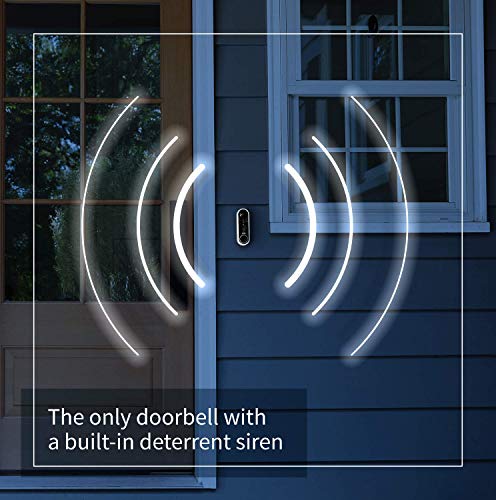 Arlo Video Doorbell Wire-Free - Video intercom system - wireless (Wi-Fi) - 1 camera(s) - black