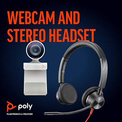 Poly Studio P5 Video Conferencing System with Blackwire 3325 USB A Worldwide Headset