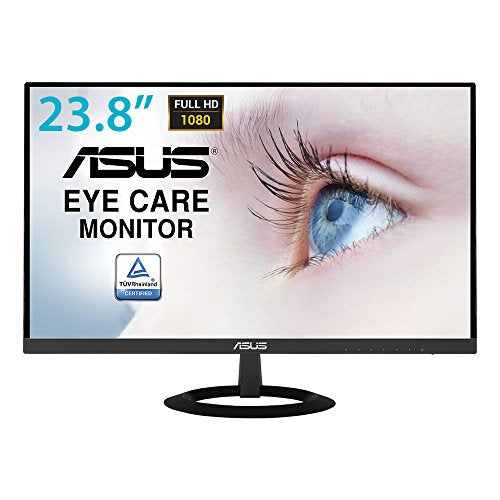 ASUS VZ249HE - LED monitor - 23.8" - 1920 x 1080 Full HD (1080p) @ 60 Hz - IPS - 250 cd/m - 5 ms - HDMI, VGA - black