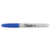 Best Value Sharpie Permanent Markers, Fine Tip, Blue, Box of 12