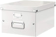 Best Value Leitz A4 Storage Box, Click & Store Range, 60440001, White