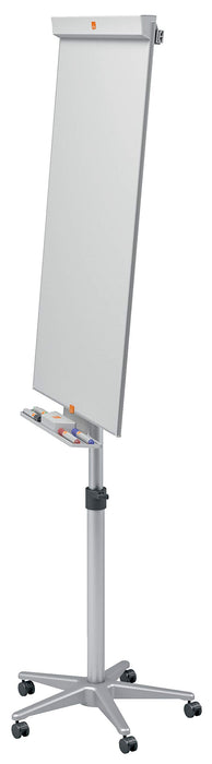 Best Value Nobo Barracuda Mobile Easel Whiteboard Flipchart with Magnetic and Height-Adjustable, 1000 x 700 mm - White