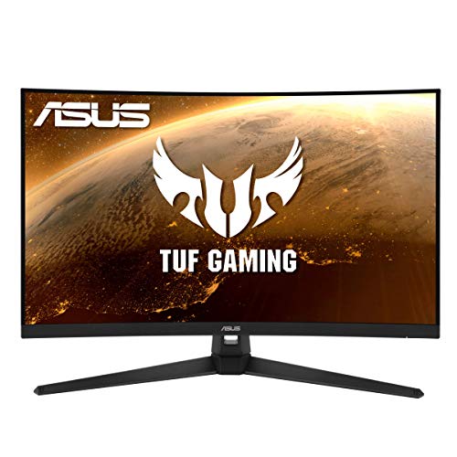 ASUS TUF Gaming VG32VQ1BR - LED monitor - curved - 31.5" - 2560 x 1440 WQHD @ 165 Hz - VA - 250 cd/m? - 3000:1 - 1 ms - 2xHDMI, DisplayPort - speakers