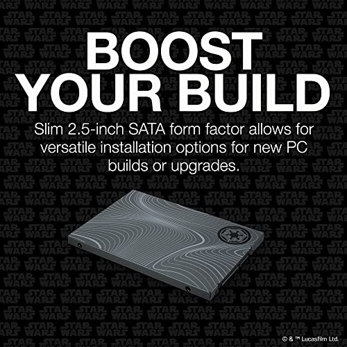 Seagate FireCuda ZA2000GM1A011 - Beskar Ingot Drive Special Edition - solid state drive - 2 TB - internal - 2.5" - SATA 6Gb/s - with 3 years Seagate Rescue Data Recovery