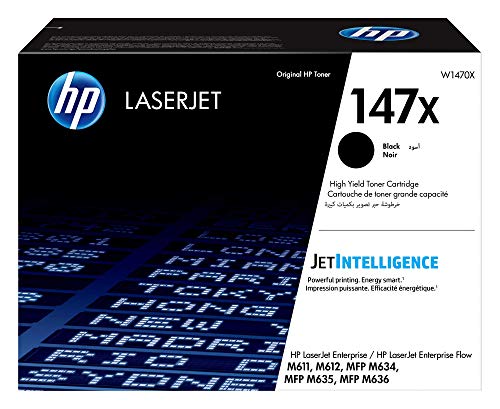 HP W1470X 147X Black Toner 25.2K