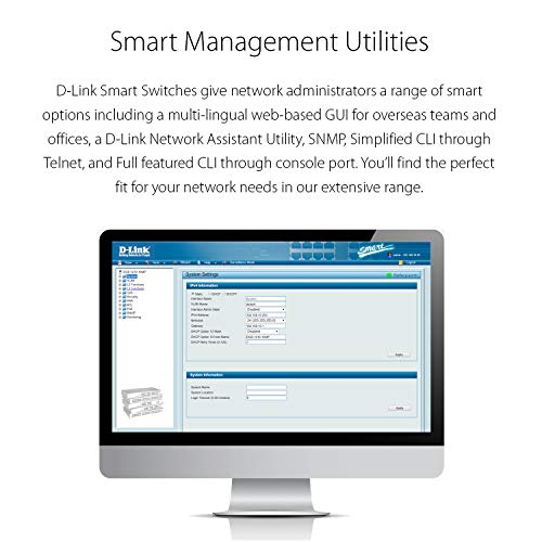 28-Port Gig Stackable Smart Managed Sw