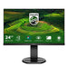 Philips B Line 241B8QJEB - LED monitor - 24" (23.8" viewable) - 1920 x 1080 Full HD (1080p) @ 60 Hz - IPS - 250 cd/m - 1000:1 - 5 ms - HDMI, DVI-D, VGA, DisplayPort - speakers - black texture