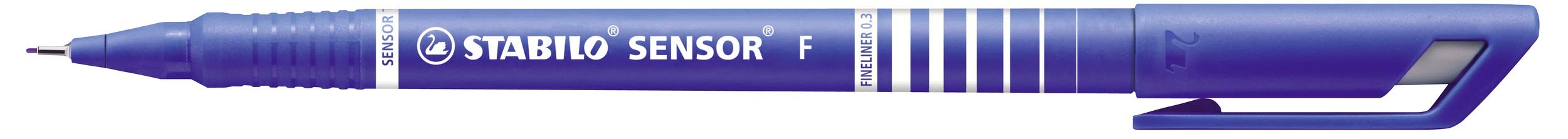 Best Value Fineliner - STABILO SENSOR F Box of 10 Blue