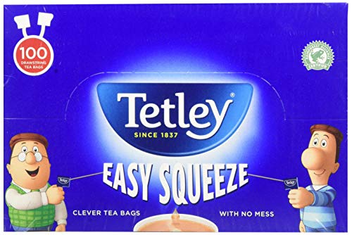 Best Value Tetley Drawstring Tea Bags (Pack of 100)