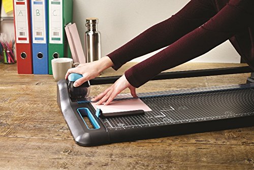 Best Value Avery A2 P640 Precision Trimmer Paper Cutter, Black and Teal