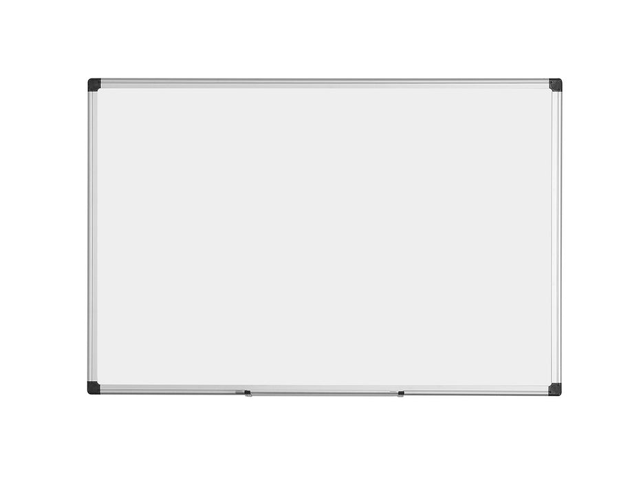 Best Value Bi-Office Maya Enamel Aluminium Framed Whiteboard 90x60cm