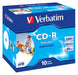 Best Value Verbatim 43325 AZO 52x Printable CD-R - Jewel Cased 10 Pack