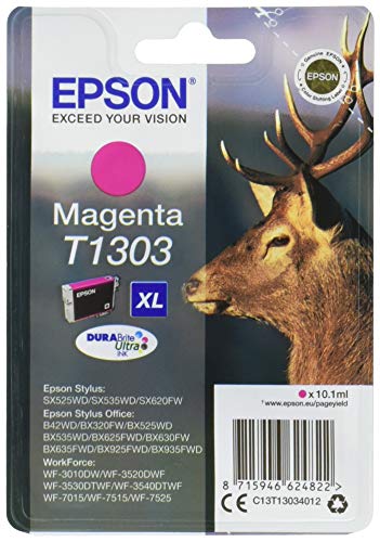 Epson T1303 - 10.1 ml - XL size - magenta - original - blister - ink cartridge - for Stylus Office BX630, BX635, BX935, WorkForce WF-3010, 3520, 3530, 3540, 7015, 7515, 7525