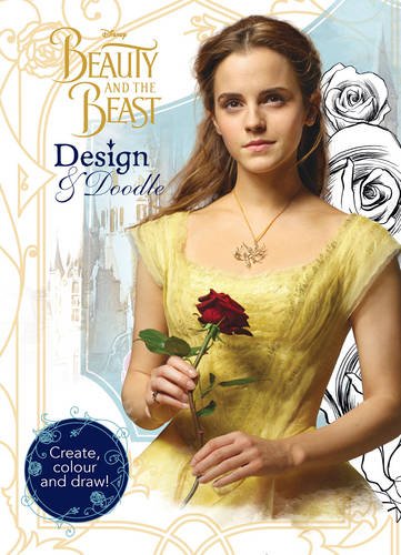 Disney Beauty & The Beast Design And Doodle Colouring Book