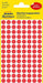 Best Value Avery 32-301 Self Adhesive Dots/Circle Labels - Red (Diameter 8 mm, 70 Labels per Sheet, 560 Labels Total)