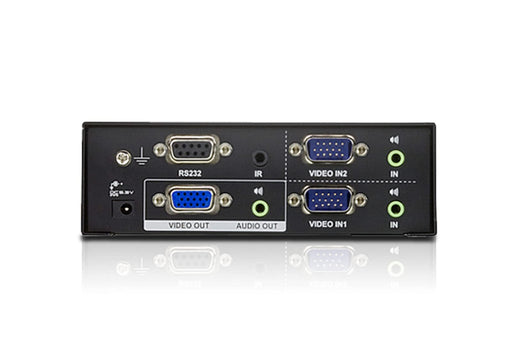 2 Port Desktop Video Switch, RS232 Ctrl