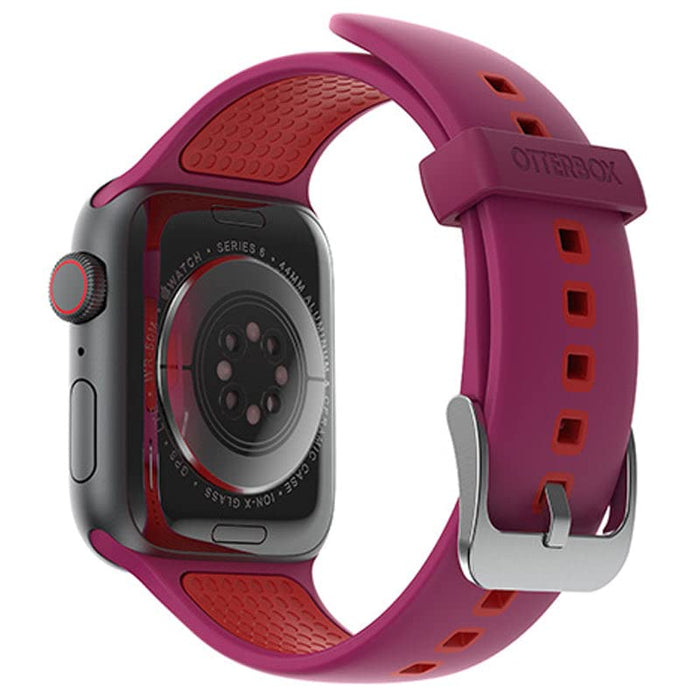 OtterBox - Band for smart watch - Pulse Check (dark pink/red) - for Apple Watch (42 mm, 44 mm)