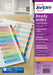 Best Value Avery 01966501 Ref A4 ReadyIndex Pre-Printed Punched Dividers, 1-15 Numeric - Multicoloured