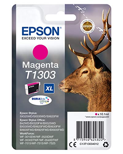 Epson T1303 - 10.1 ml - XL size - magenta - original - blister - ink cartridge - for Stylus Office BX630, BX635, BX935, WorkForce WF-3010, 3520, 3530, 3540, 7015, 7515, 7525